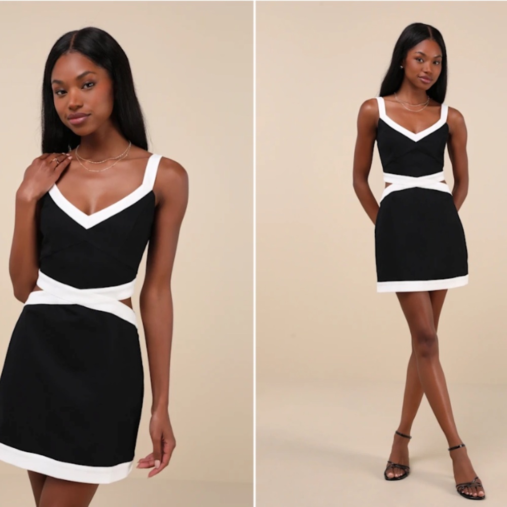 LULUS Flirty Sexy Chic Resort Vacation Tropical Coral Mini Dress